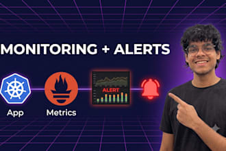 set up prometheus and grafana monitoring and alerts for kubernetes