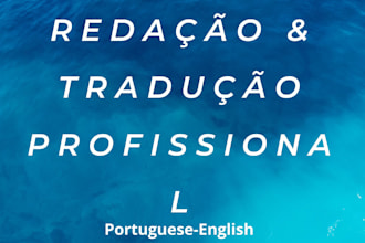 escrever e traduzir textos profissionais