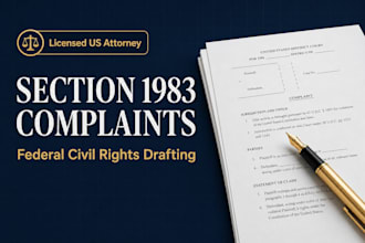 draft a powerful section 1983 federal civil rights complaint