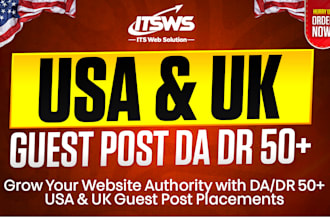 publish article on USA UK website guest posting service