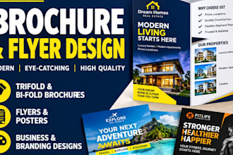 brochure real estate, tri fold brochure, company brochure