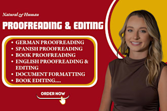 do spanish german book editing, book formatting, proofreading as a native editor