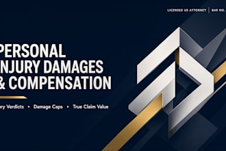 research and evaluate personal injury damages and compensation
