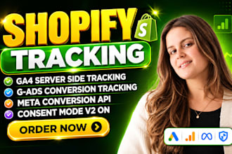 audit and fix shopify google ads tracking and purchase discrepancies, ga4 issues