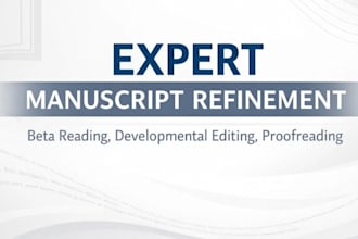proofread and edit your book