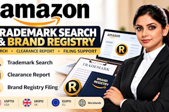 help with amazon brand registry and trademark requirements
