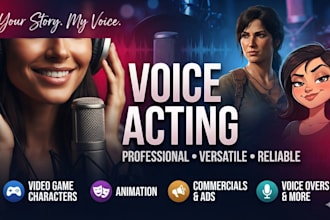voice act or voice over