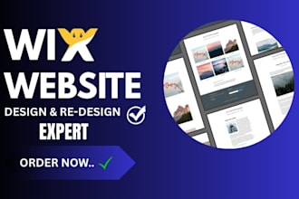 design redesign or revamp your wix website
