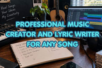 create darkwave, synthwave, cyberpunk music for your project