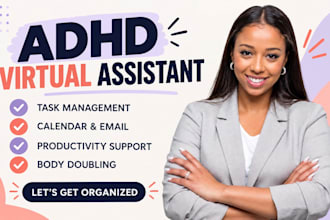 be your life coach adhd virtual assistant accountability partner body double