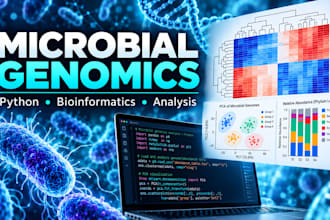 perform microbial genomics and biological data analysis