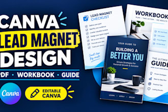 design a canva lead magnet PDF for coache and small businesses