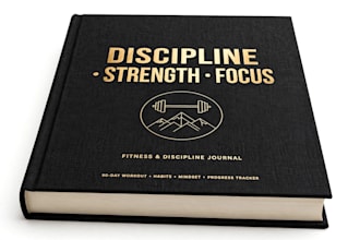 create a masculine fitness and discipline journal for amazon