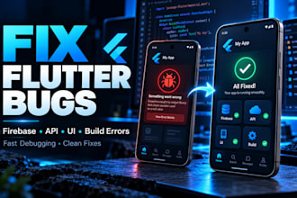 fix flutter bugs, firebase and API issues