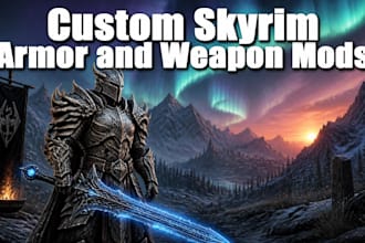 make modded armor and weapons for your skyrim adventures