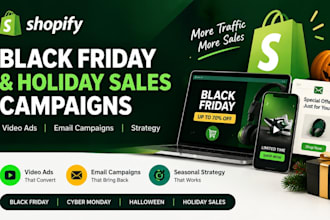 create black friday shopify holiday sales campaigns shopify video ads