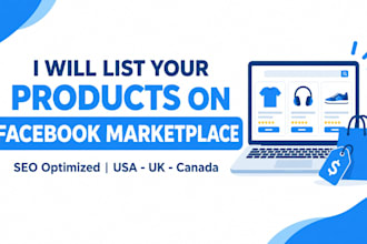 list your products on facebook marketplace with SEO keywords
