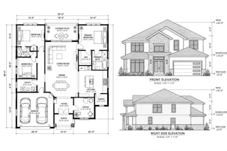 design permit ready residential house plans