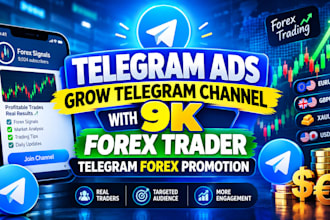 telegram ads grow telegram channel with 9k forex trader telegram forex promotion