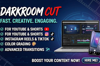 be your expert video editor for youtube and reals