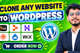 copy clone base44, replit, hostinger ai, claude ai, drupal, or wix to wordpress
