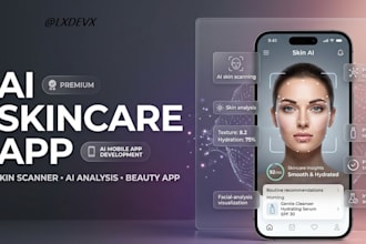 build an ai skincare app, skin scanner, analysis app, and beauty app