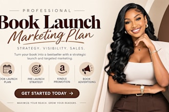book launch plan, pre launch strategy, kindle promotion, book advertising