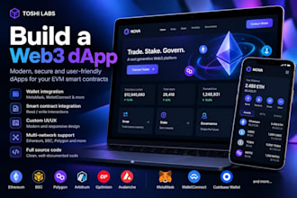 build a custom web3 dapp