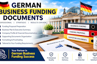 prepare your german business funding documents