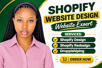 build a professional shopify store and shopify website