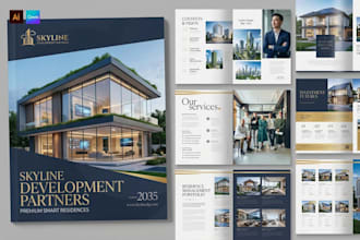 design premium canva real estate buyer guide, seller guide and property booklet