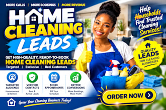 cleaning leads home cleaning leads residential cleaning facebook ads google ads