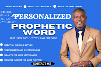 give you accurate prophetic word for new month and be your prayer partner