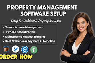 setup property management software via buildium appfolio yardi rentmanager