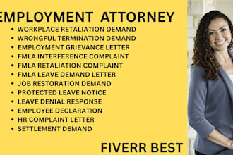 be your ny,ca,florida employment lawyer for fmla, leave and retaliation disputes