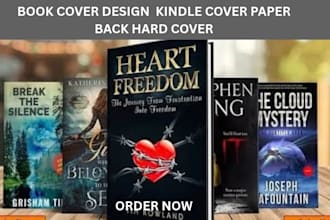 book cover design ebook cover design, kdp book cover, book design