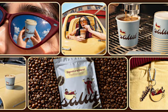 design logo, branding kit and full brand identity with brand style guide