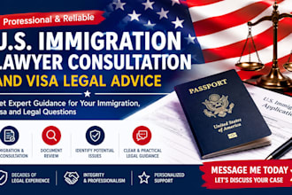 provide US immigration lawyer consultation and visa legal advice