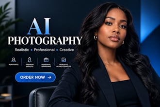 create realistic ai photos, portraits and professional photoshoots