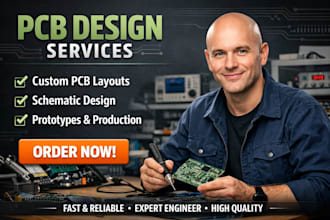 do pcb design and schematic design