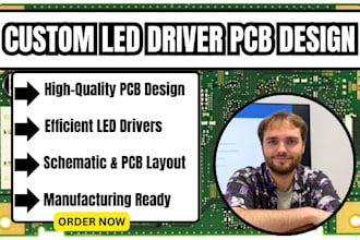design a complete led driver with dmx rdm dali wifi interface and analog control