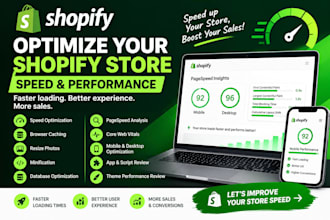 optimize your shopify store speed and improve performance