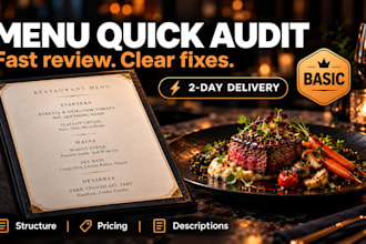 optimize your restaurant menu with pricing and profitability analysis