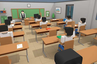 build roblox roleplay school map campus classroom map in roblox studio
