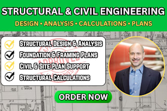 be your structural engineer for structural design and civil engineering