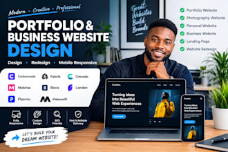 build carbonmade fabrik crevado mobirise blocs landen plasmic makeswift website