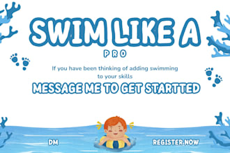 be your professional swimming coach swimmers