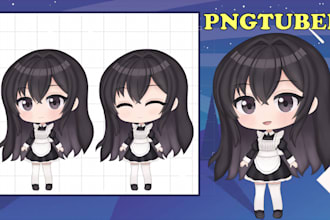 draw a personalize pngtuber model for you