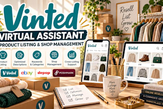 be your vinted bot virtual assistant for product listing and shop management