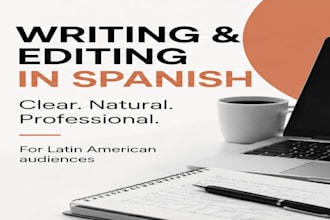 escribir, editar y mejorar textos en español